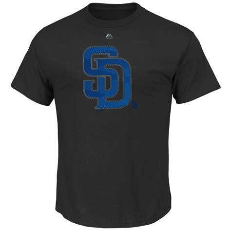 Men's San Diego Padres Majestic Black Superior Play T-Shirt