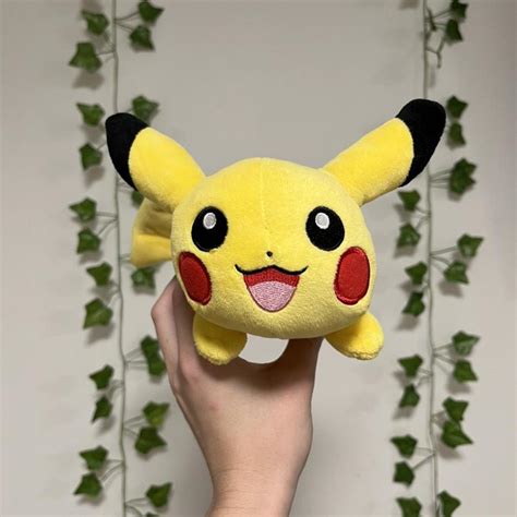 Pikachu Plush! #pokemon #pikachu #pikachuplush... - Depop