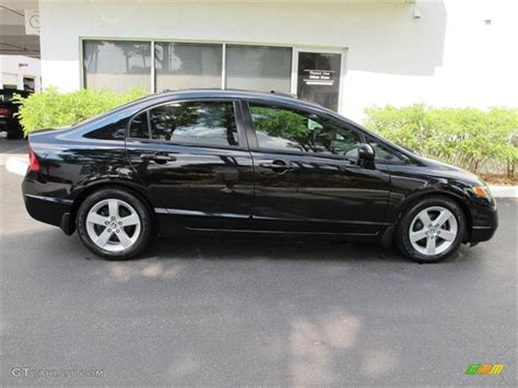 Nighthawk Black Pearl 2008 Honda Civic EX-L Sedan Exterior Photo ...