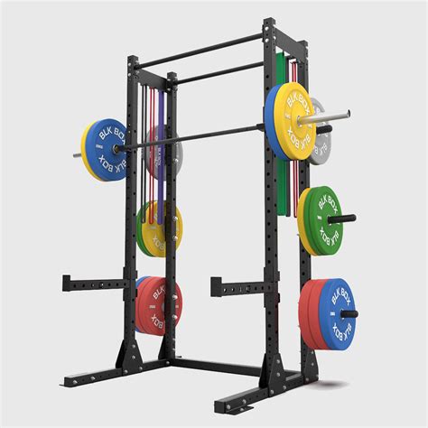 BLK BOX • BLK BOX Blackout Half Rack • America's Top Fitness Equipment Strength Equipment Store ...