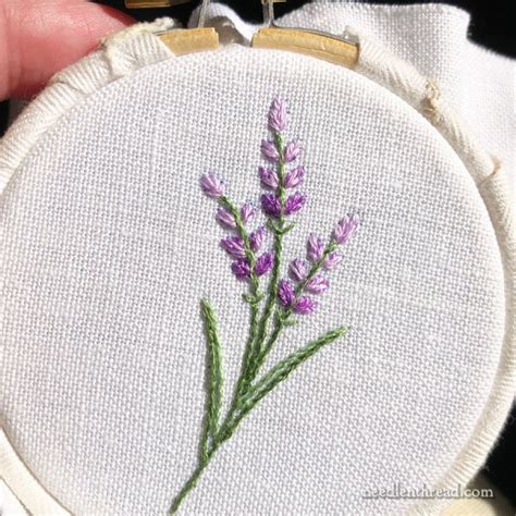 Weekend Stitching: Simple & Quick Embroidery Motif – NeedlenThread.com