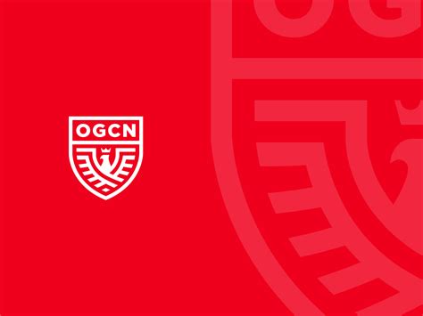 OGC Nice | Logo Redesign by Damjan on Dribbble