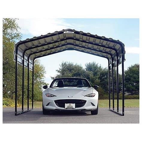 Arrow 10x20x7 Steel Carport Kit (CPH102007)