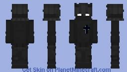 PVP black skin Minecraft Skin