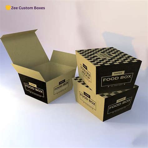 Custom Cardboard Food Packaging Boxes & Containers Wholesale | ZCB