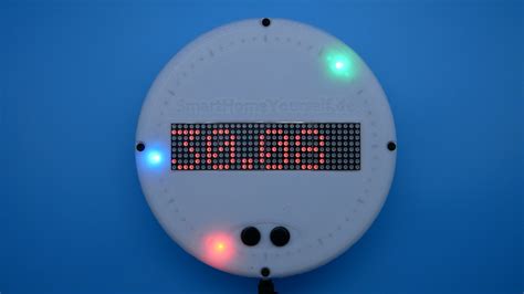 GitHub - SmartHome-yourself/neopixel-clock-for-esphome: Neopixel RGB-LED Uhr mit LED-Matrix-Display