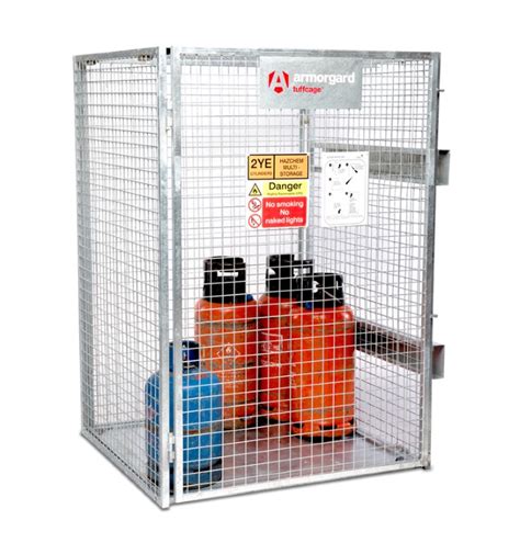 FOLDING GAS CYLINDER STORAGE CAGE – Total Rental Solutions