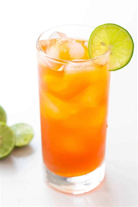 Honey Sweetened Thai Lemon Iced Tea » LeelaLicious