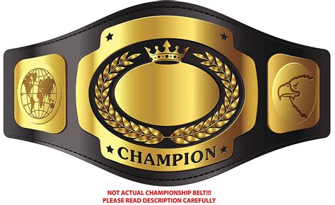 Printable Wrestling Belt Template - moplaboutique