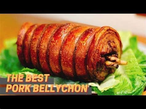 Delicious and Crispy Oven-Roasted Pork Lechon Belly Roll