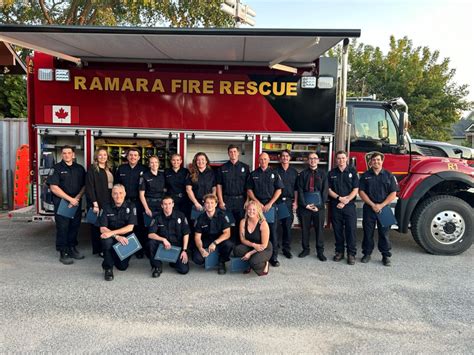 Ramara, Rama welcome 18 new firefighter recruits - Orillia News