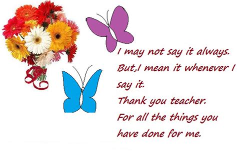 Thank You Teacher Messages From Students and Parents