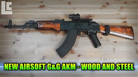 My New Airsoft G&G AKM - Real Wood and Steel (Airsoft Army Birthday Gameplay/Commentary) - YouTube