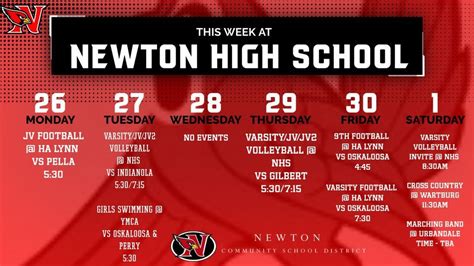 Activities & Athletics – Newton Community School District