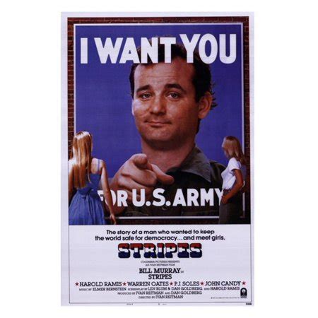 Stripes Movie Poster (11 x 17) - Walmart.com