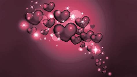 3D Moving Hearts Desktop Wallpaper - WallpaperSafari