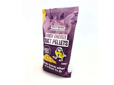 Suet to Go Pellets - Insect 500g – Chubby Mealworms UK