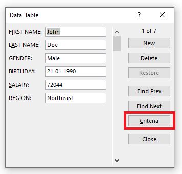 Create form in excel for data entry – Artofit