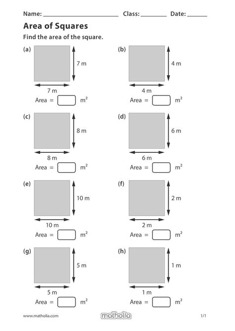 Second grade area and perimeter worksheets - dfwvirt