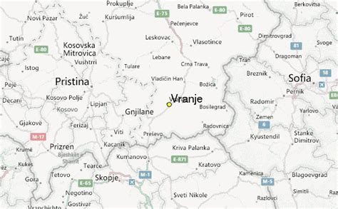 Vranje Weather Station Record - Historical weather for Vranje, Yugoslavia (former)