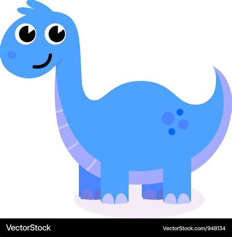 Cute dinosaur Royalty Free Vector Image - VectorStock