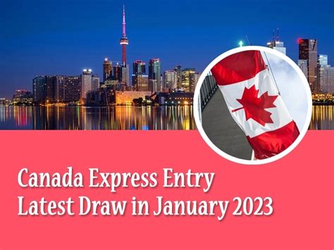 Canada Express Entry Latest Draw in January 2023 | Oasis India