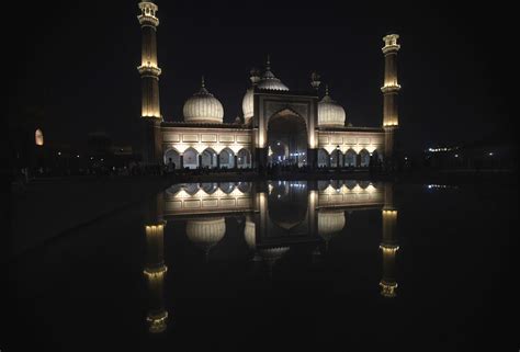 In Pics: Jama Masjid illuminated on the eve of the holy month of Ramadan - Connected To India News