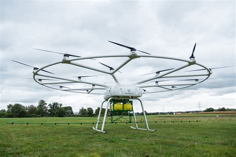 Volocopter designed a giant agricultural drone sprayer with John Deere - Inceptive Mind