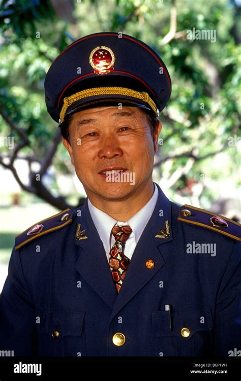 Chinese man, Chinese, man, adult man, military officer, army officer, Beijing, Beijing ...