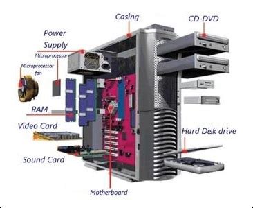 Hardware Components Of Computer System