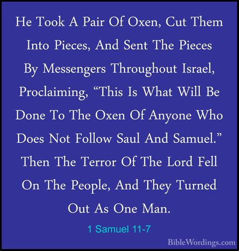 1 Samuel 11 - Holy Bible English - BibleWordings.com