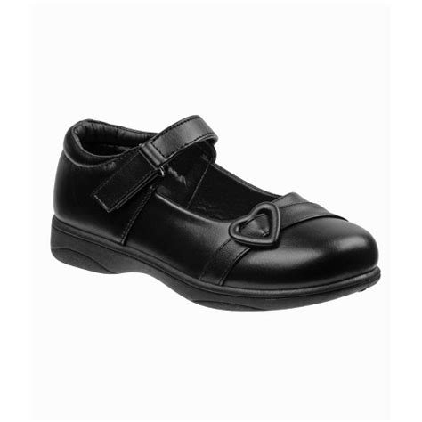 Petalia Girls' Strapped Heart Tween School Shoes (big Kids) : Target
