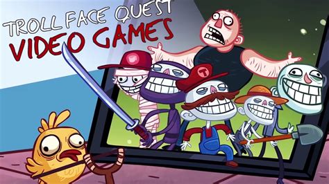 Troll Face Quest Video Games - All Levels Walkthrough - YouTube