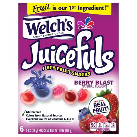 Welch's Juicefuls Berry Blast Juicy Fruit Snacks - Shop Snacks & Candy ...