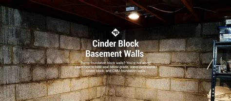 How To Seal Cinder Block Foundation Walls | RadonSeal