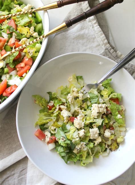 Chopped Salad with Tofu Feta - This Savory Vegan