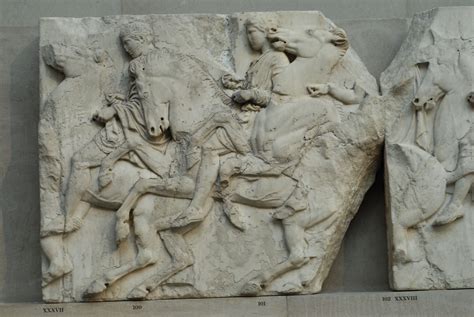 Parthenon frieze north XXXVII | Ancient greek sculpture, Greek sculpture, Greece art