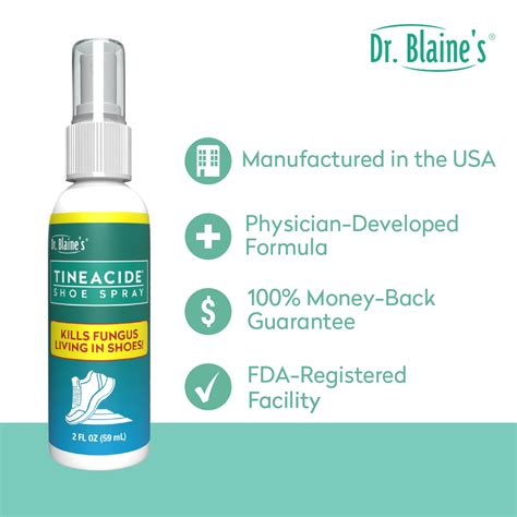 Tineacide Shoe Spray | Dr. Blaine's