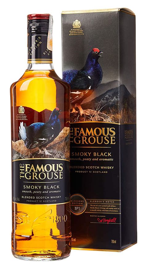 Whisky The Famous Grouse Smoky Black 750ml | Imigrantes Bebidas