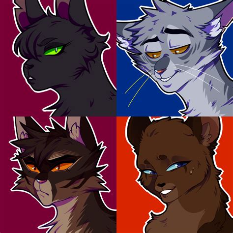 Warrior cat 500x500 icon commissions! only $10 each! : r/WarriorCats