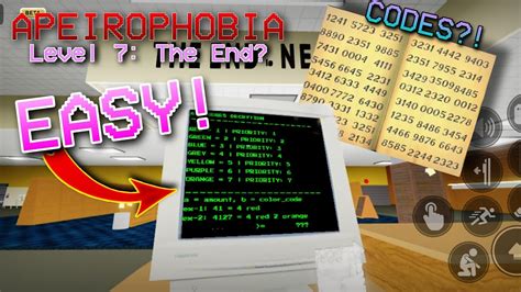 HOW TO ESCAPE Level 7: The End? in Apeirophobia (ROBLOX) - YouTube