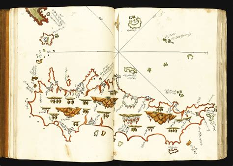 KITAB-I BAHRIYE (BOOK OF NAVIGATION), Piri Reis, AH 1131/ AD 1718 | Old maps, Map, Vintage lanterns