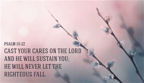 Cast Your Cares on the Lord! - Inspirations