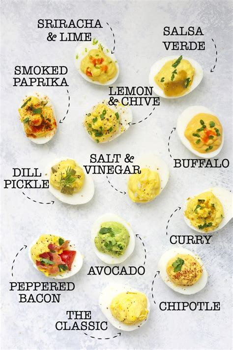 12 Flavors of Perfect Deviled Eggs (Paleo Approved!) • One Lovely Life