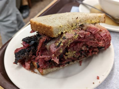 Pastrami sandwich at Katz's Deli, NYC : r/FoodPorn