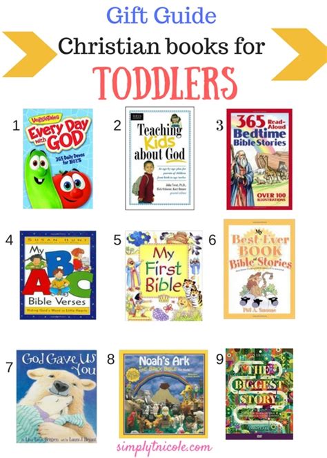 Simply T Nicole - Gift Guide: Christian Books For Toddlers | Simply T ...