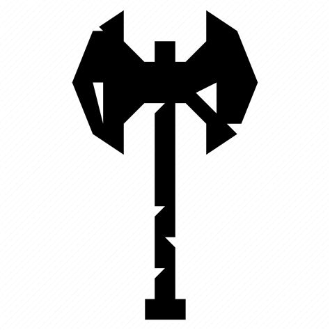 Axe, battle axe, battleaxe, medieval, viking axe, war axe, weapon icon - Download on Iconfinder