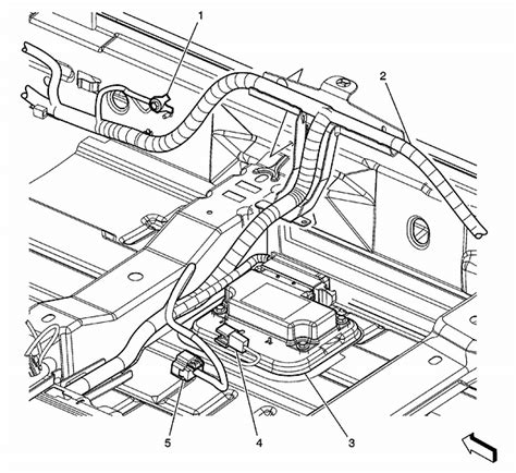 Where is the event data recorder located on a 2012 Chevrolet Impala? I ...