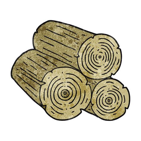 textured cartoon logs 45280134 PNG