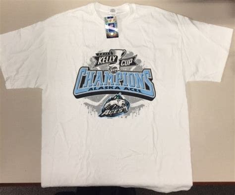 2011 Kelly Cup Champions T-Shirt - Alaska Aces - Size XL – ECHL